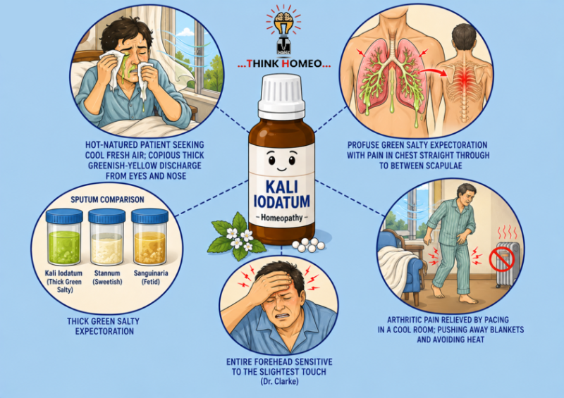 Kali Iodatum – कैलि आयोडाइड — होम्योपैथिक औषधि