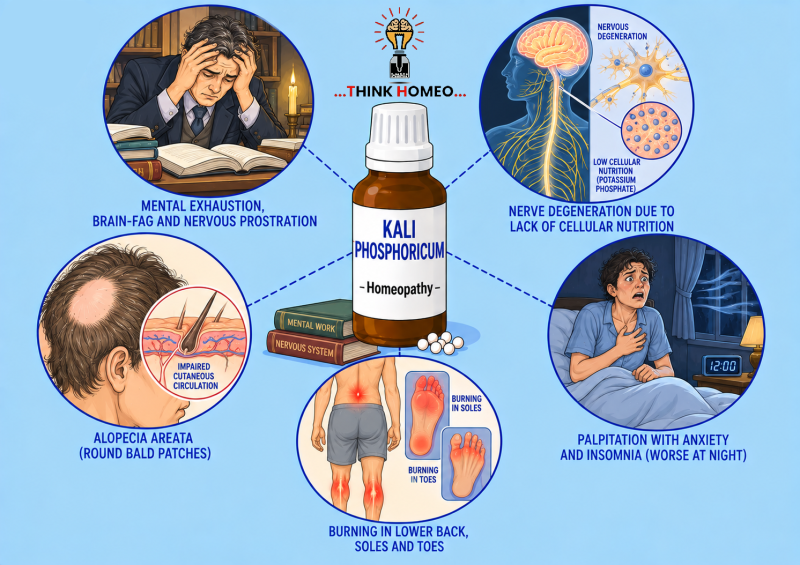 Kali Phosphoricum – कैलि फॉस्फोरिकम — होम्योपैथिक औषधि