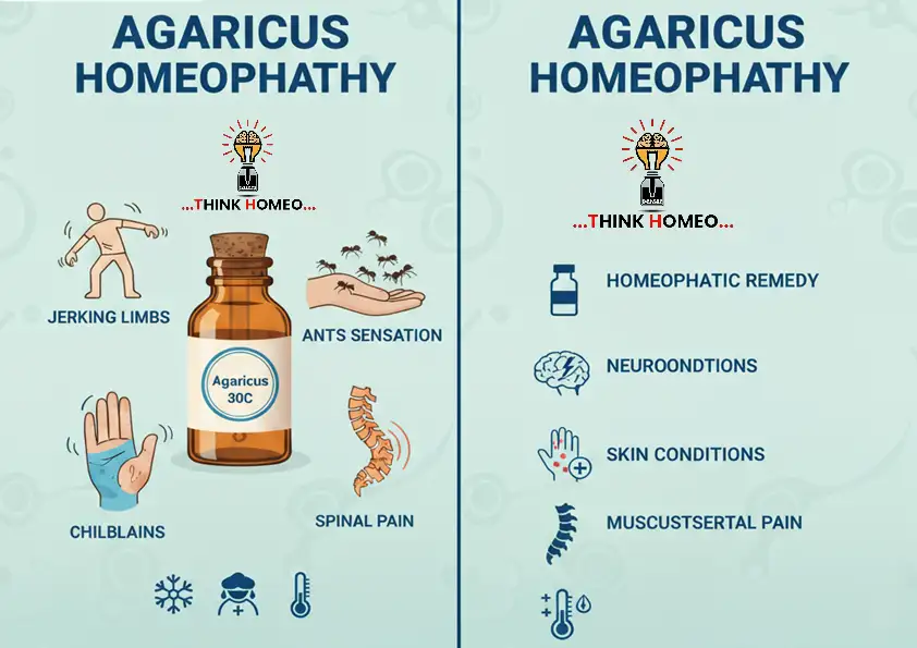 Agaricus Muscarius – एगैरिकस मस्केरियस