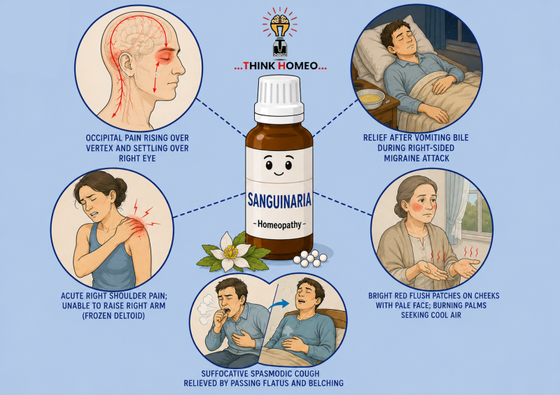 Sanguinaria (Blood Root) – सैंग्विनेरिया — होम्योपैथिक औषधि