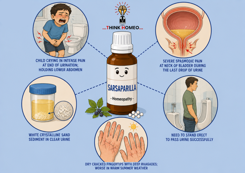 Sarsaparilla – सार्सापैरिला — होम्योपैथिक औषधि