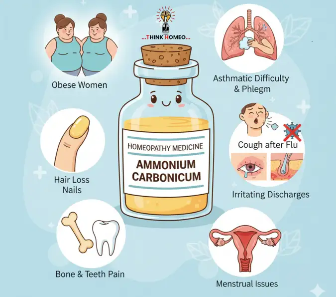 Ammonium Carbonicum – ऐमोनियम कार्बोनिकम