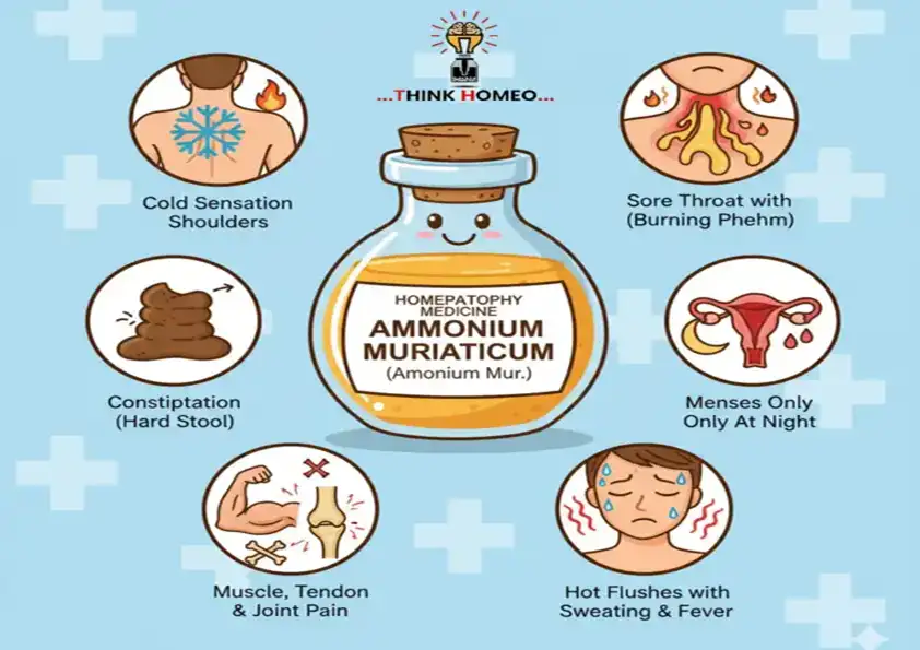 Ammonium Muriaticum – ऐमोनियम म्यूरियेटिकम