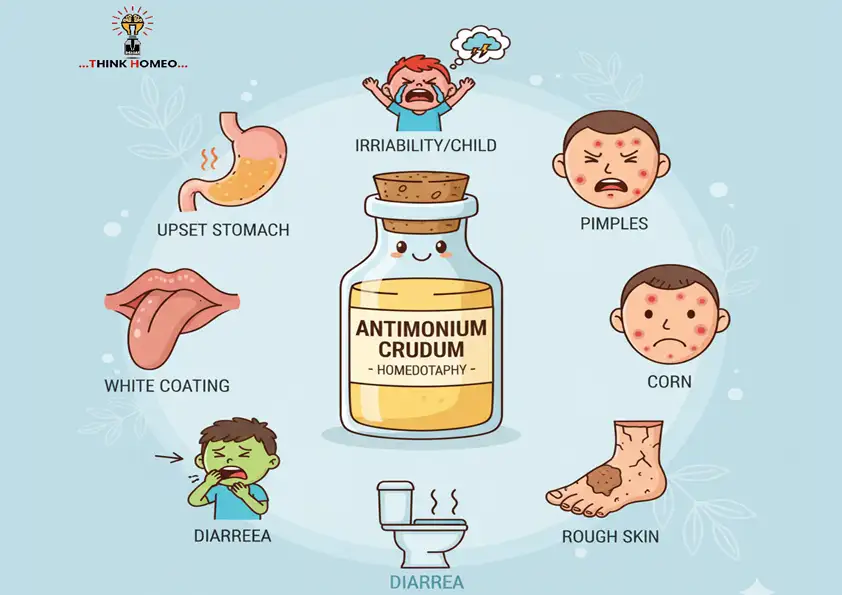 Antimonium Crudum – ऐन्टीमोनियम क्रूडम