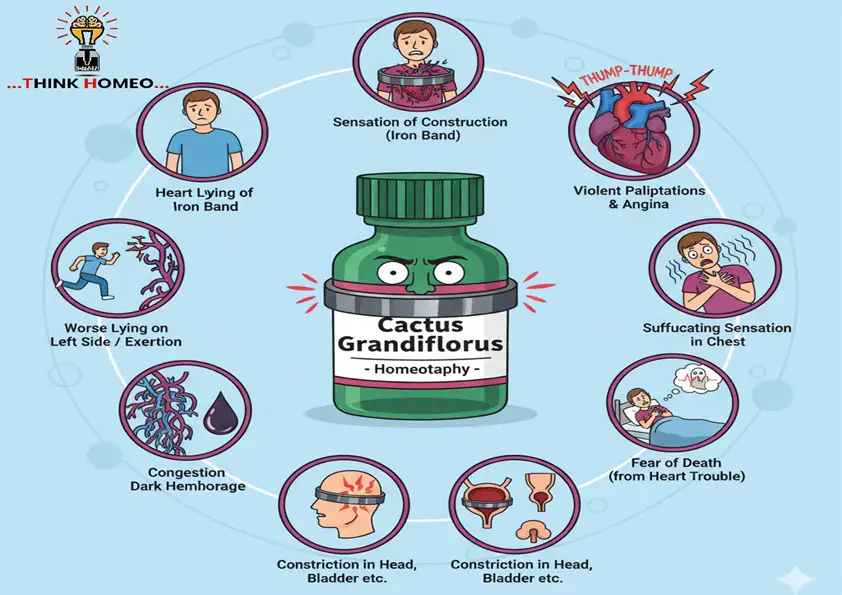 Cactus Grandiflorus – कैक्टस ग्रैन्डीफ्लोरस