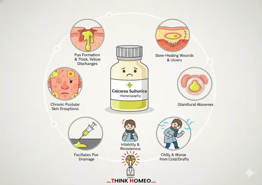 Calcarea Sulphurica – कैलकेरिया सल्फ़्यूरिका