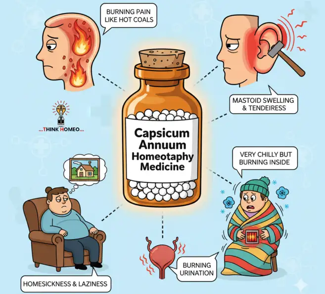 Capsicum (Red Chili) – कैपसिकम (लाल मिर्च)