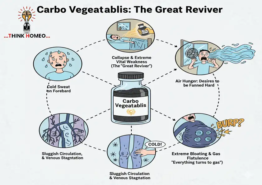 Carbo Vegetabilis – कार्बो वेजिटेबिलिस (कोयला)