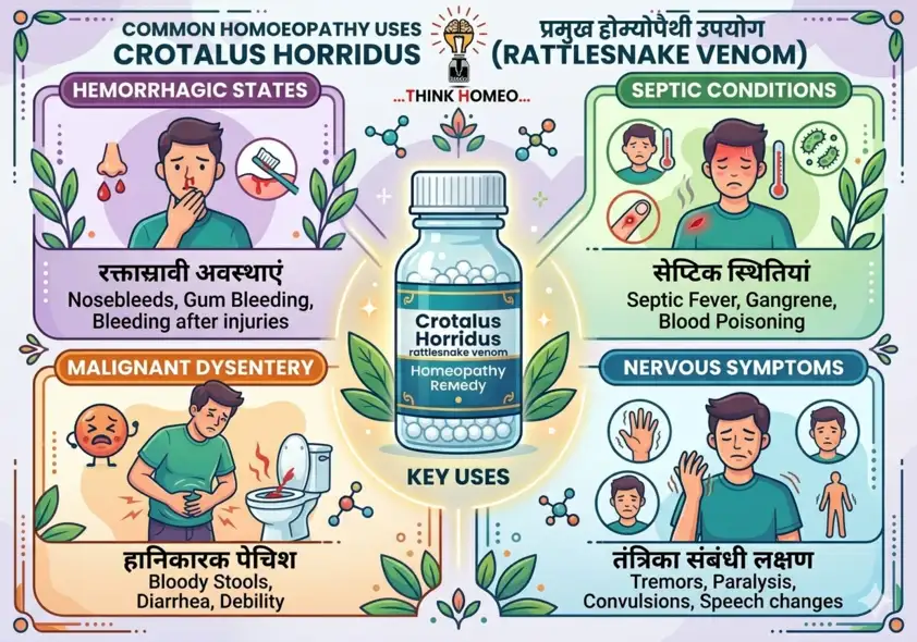 Crotalus Horridus (Rattlesnake Poison) – क्रोटेलस होरिडस