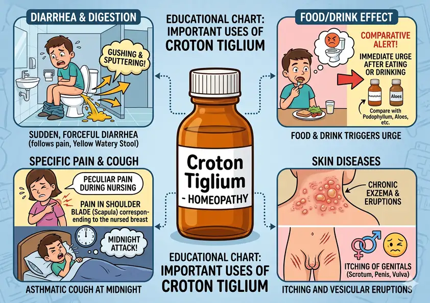 Croton Tiglium (Jamalgota) – क्रोटन टिगलियम