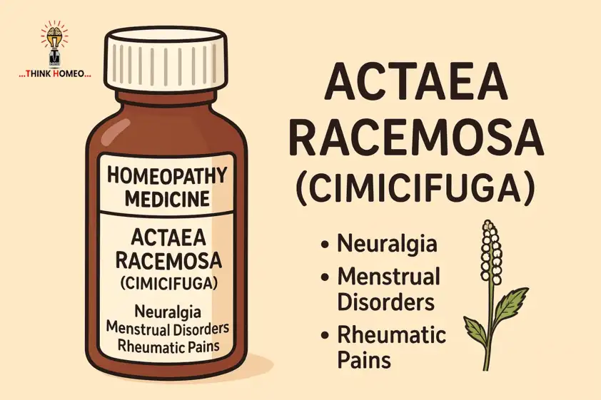 Actaea Racemosa  (Cimicifuga)  – एक्टिया रेसिमोसा ( सिमिसीफ्यूगा)